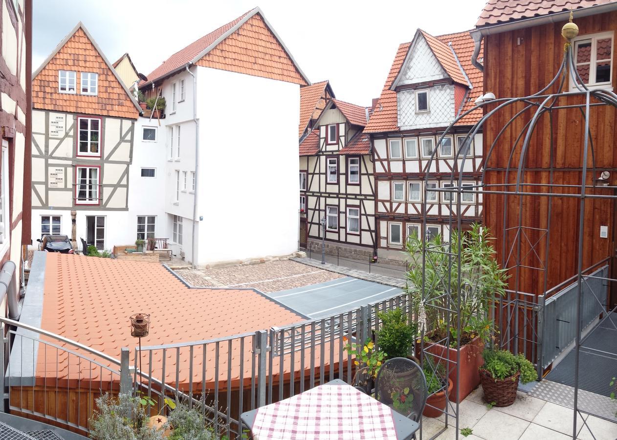 Fachwerk-Hotel Eisenbart Hannoversch Münden Exterior foto