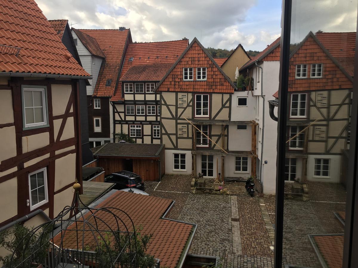 Fachwerk-Hotel Eisenbart Hannoversch Münden Exterior foto