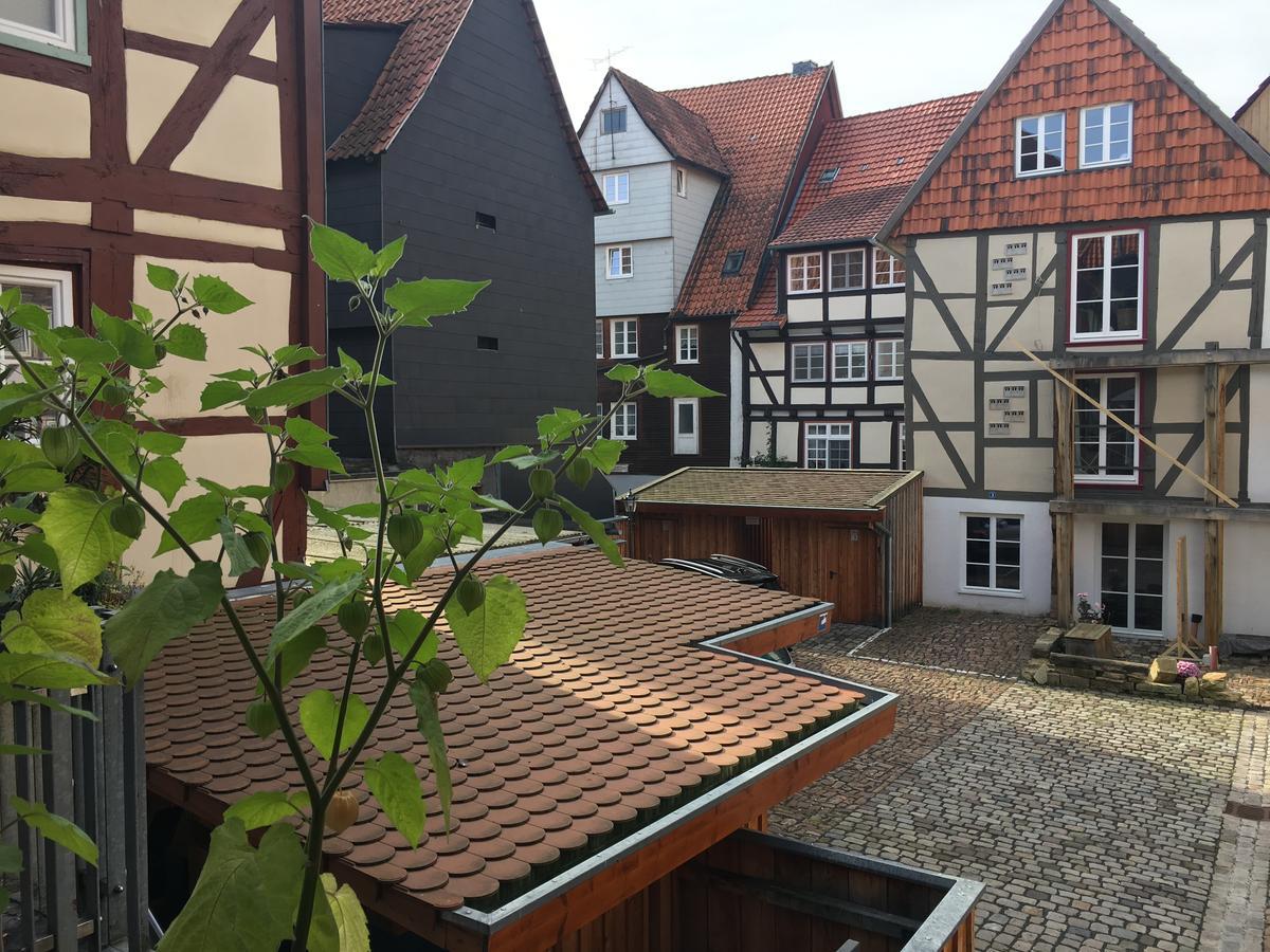 Fachwerk-Hotel Eisenbart Hannoversch Münden Exterior foto